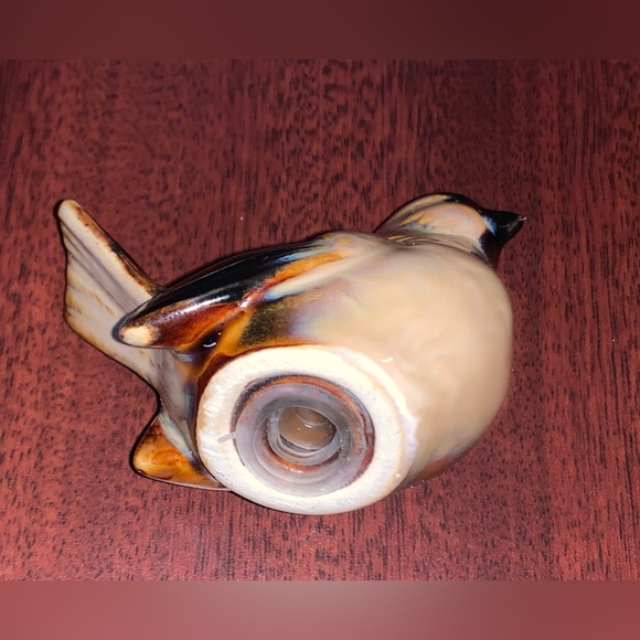 Mid Century Vintage Glazed Ceramic Figural Bird Salt/Pepper Shaker - Picture 15 of 16